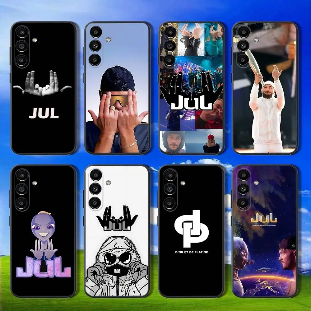 

Rapper J-JUL Phone Case For Samsung Galaxy A13,A21s,A22,A31,A32,A52,A53,A71,A80,Soft Black Shell