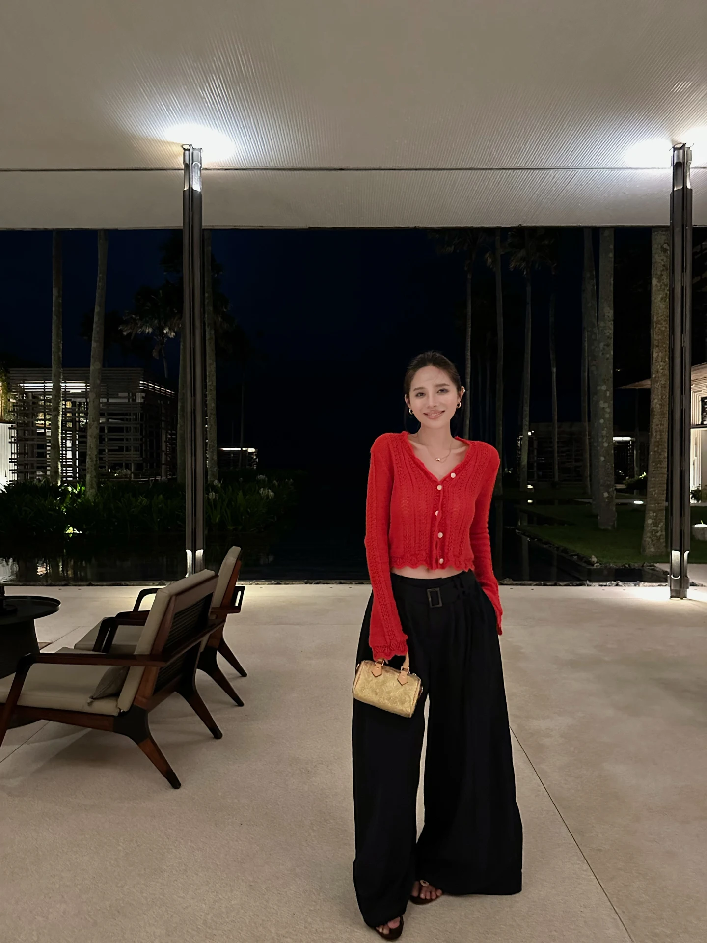 

Женские повседневные брюки NanaByNana: весенние, свободные, широкие, плиссированные, элегантные, для офиса, модные, с завышенной талией, из нейлона