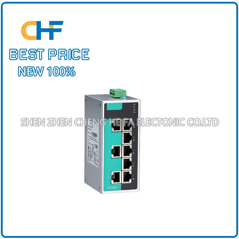 EDS-208A Industrial 8-Port Ethernet Switch, brand new, original, in stock