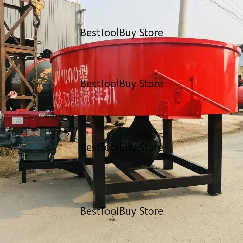 

350/500/750L Brick Machine Concrete Electric Mixer Small Di Pot Concrete Mixer