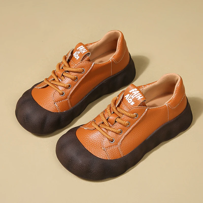 

Loafers Shoes Women Flats Lace Up Casual Sport Shoes Walking Fashion Autumn Cozy Woman Sneakers 2025 Brand Zapatillas De Mujer