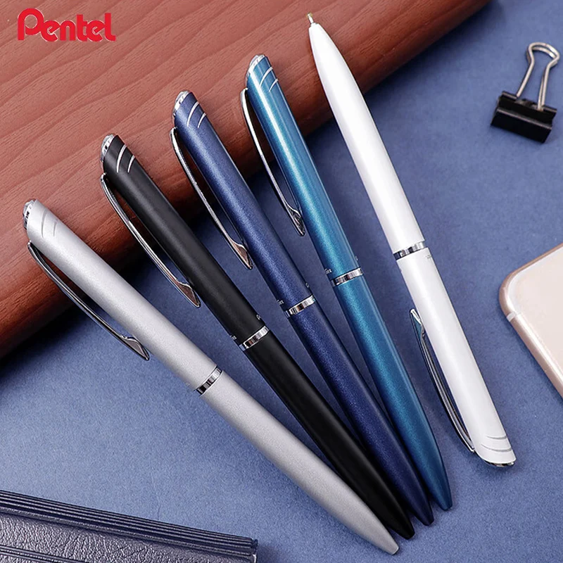 

Pentel BLN2005 гелевая ручка 0,5 мм, модная ограниченная серия, цвета, металлический корпус, быстросохнущие пигментные чернила, бизнес-подарок, принадлежности для подписи
