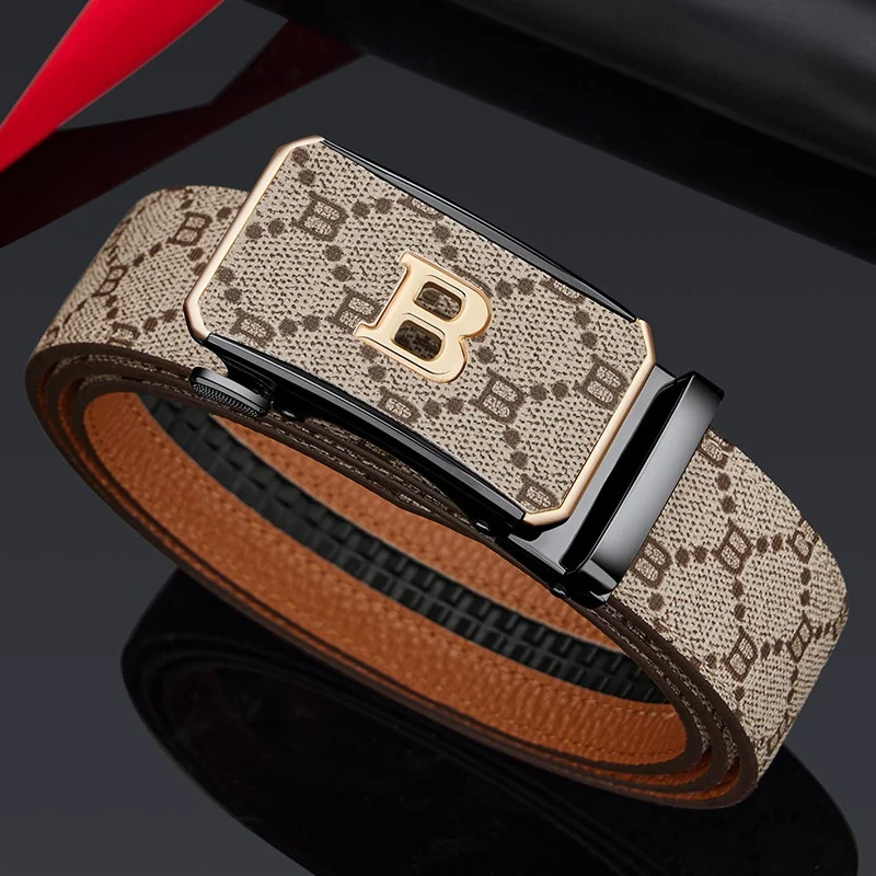paul-men's-genuine-leather-belt-2025-new-fashion-waist-pure-calfskin-automatic-buckle-youthful-pants-trendy-williampolo