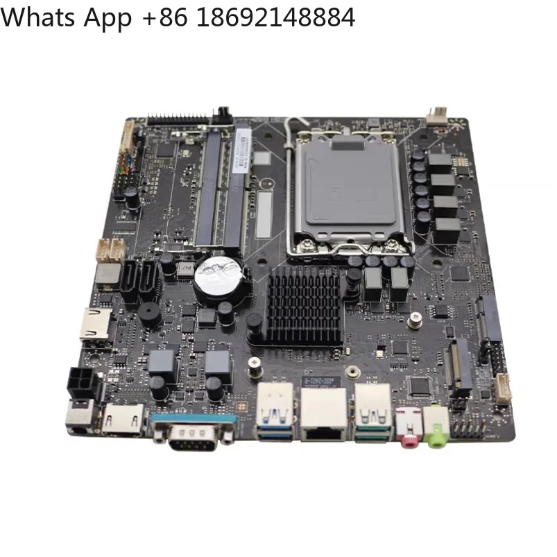 H610I D5 ITX main board H610I-P side plug 17 * 17 industrial control main board 12/13/14 generation spot quick delivery