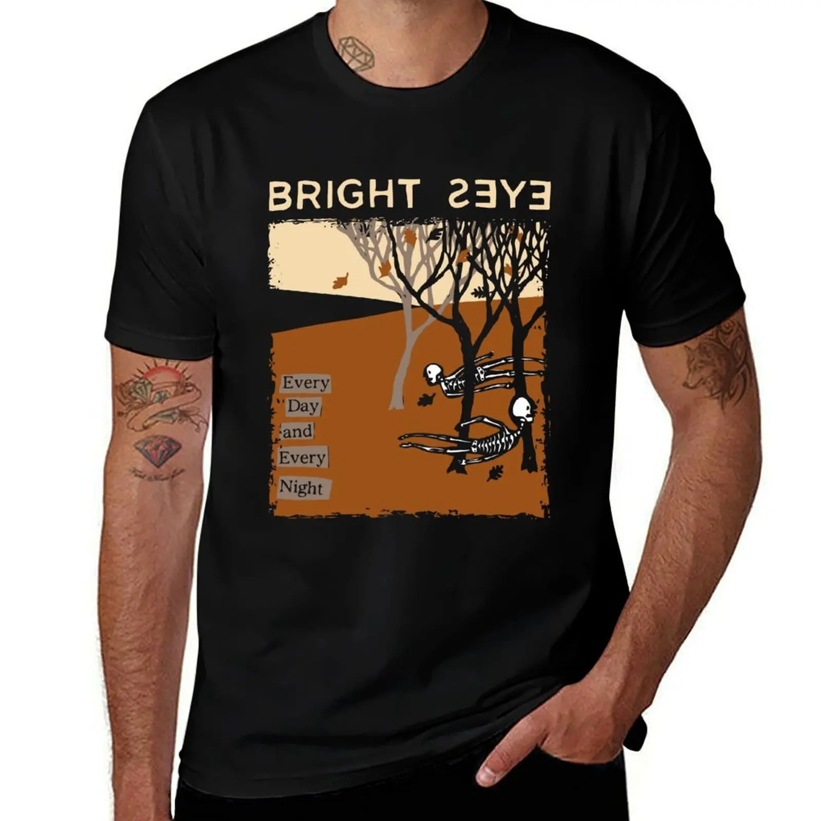 

anime t Day cotton shirt Every Eyes man brand 100% t men tshirt Every luxury for and Bright shirts T-Shirt graphic Night