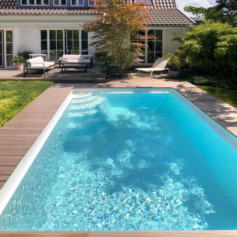 Modern Custom Large Pool Equipment Swimming Outdoor Piscina Fiberglass Inground Oval Above Ground Swimming Pools Prices