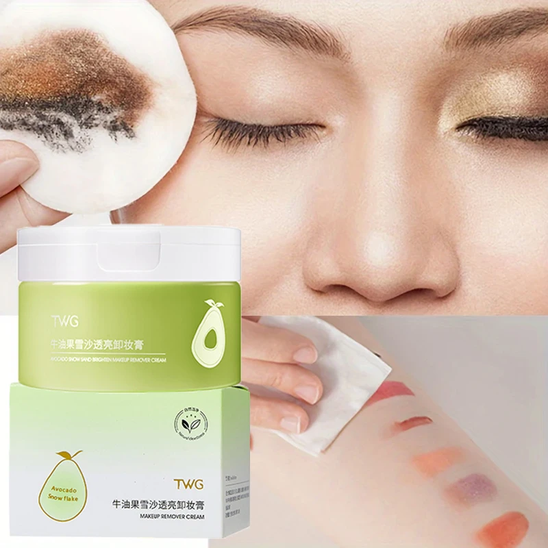 Avocado-Gesichtsreiniger, feuchtigkeitsspendend und gründlich reinigend, sanft und nicht reizend, reinigt Make-up, erfrischend und klar