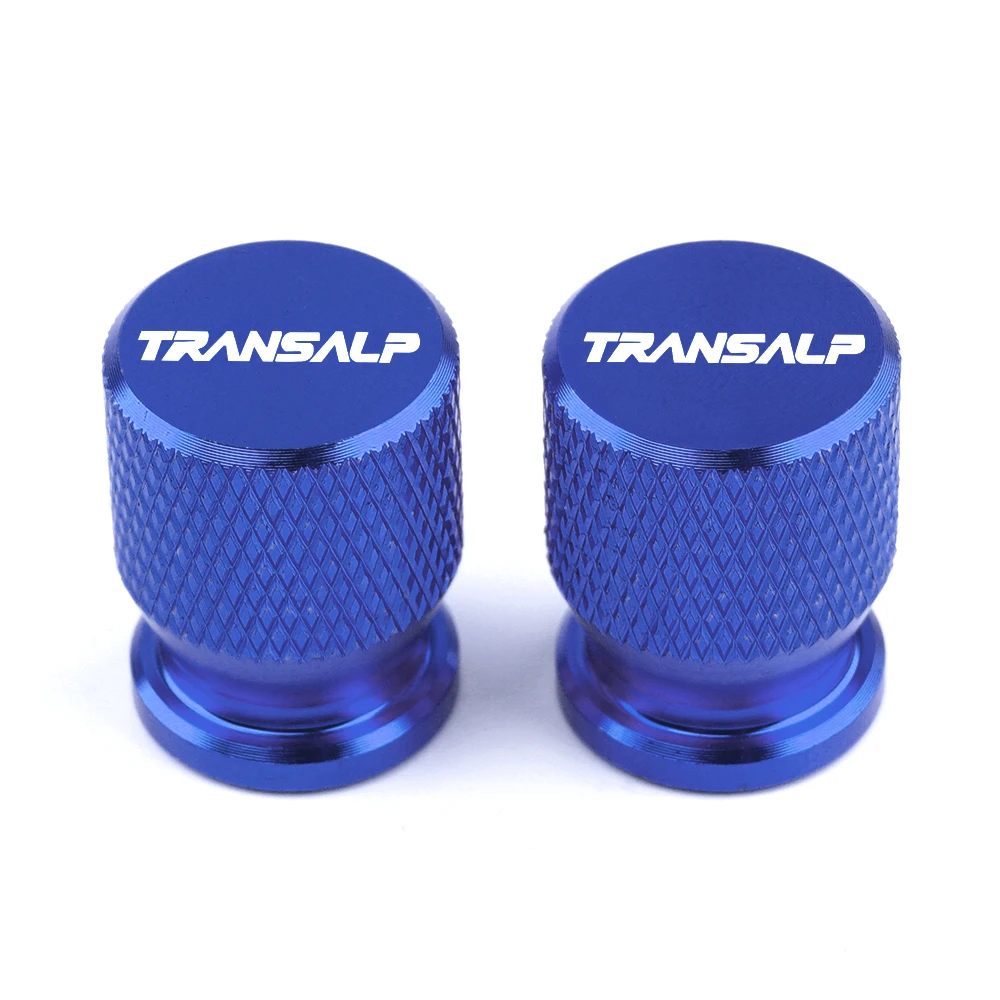 شعار هوندا Transalp XL 600 650 700 750 فولت XL700V XL650V عجلة الاطارات صمام قبعات الهواء ميناء الجذعية غطاء نك دراجة نارية الملحقات