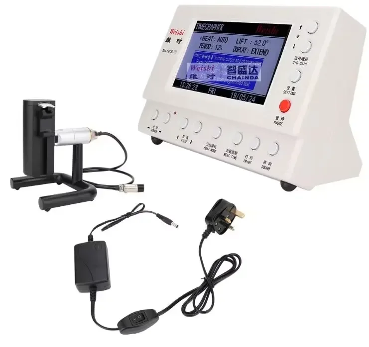 

Weishi 6000 III Watcmaker Mechanical Watch Timing Multi-function Timer Test Mechanical Watch Timing Calibration