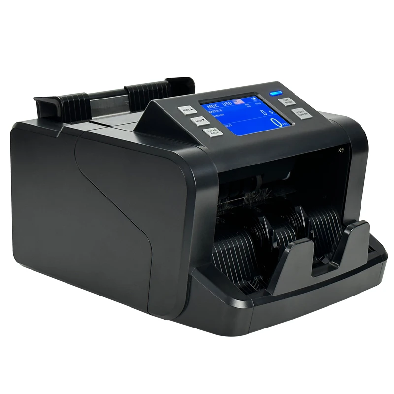 TFT Touch Display Singolo CIS Valore misto Quantità Banconote Contatore Modalità di conteggio MDC/SDC Calcolatrice di denaro Vietnam/Thailandia THB