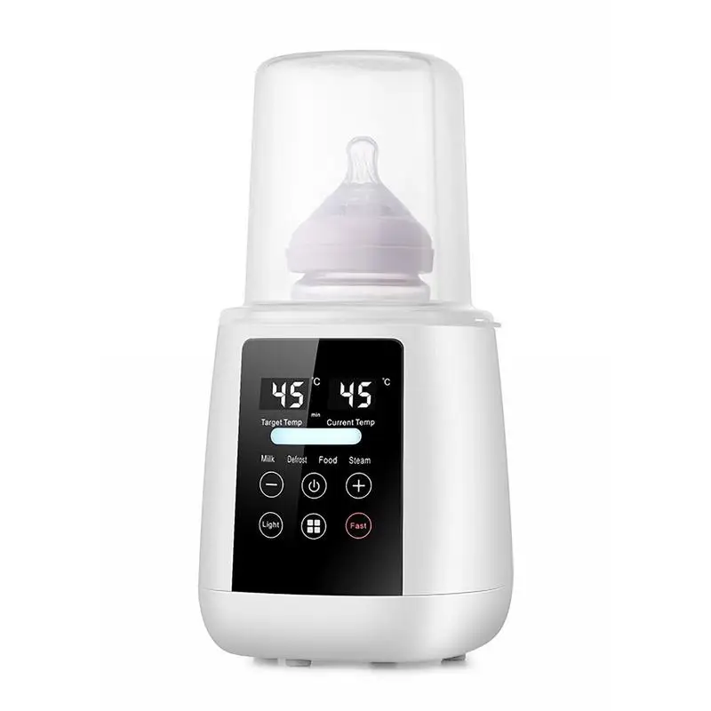 Bottle Warmer 6 In 1 Automatic Baby Milk Warmer Fast Milk Warmer Safe Feeding Bottle Warmer For Formula And Baby Food