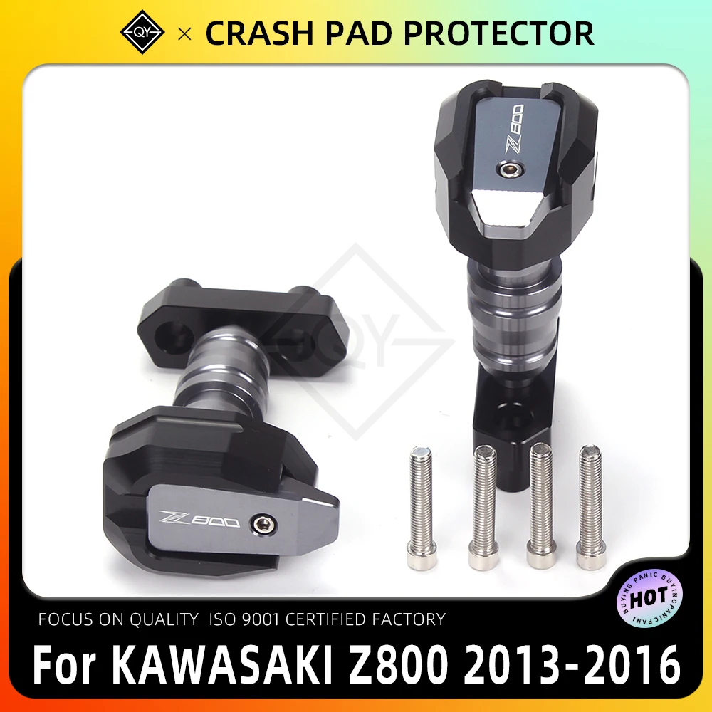 

Motorcycle Accessories Falling Protection Frame Slider Fairing Guard Anti Crash Pad Protector For KAWASAKI Z800 Z 800 2013-2016