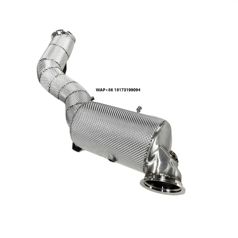 No Check Engine Light Downpipe Exhaust Pipes for  C43 GLC43 with OPF 2.0T W206 2021-2024 Header Exhaust