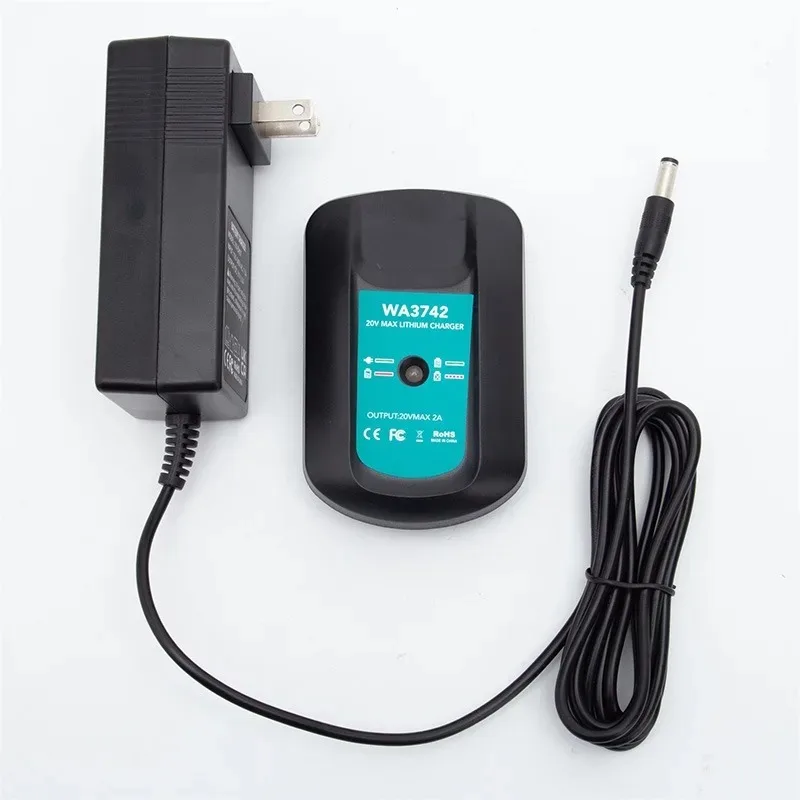 Hight quality Fast Charger For Worx WA3520 WA3525 W3575 WA3578 18~ 20V 18v Li-ion battery charger For WA3875 EU Plug