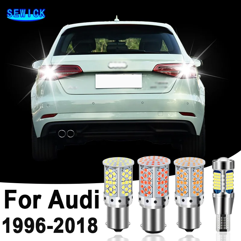 2pcs LED Reverse Light Backup Bulb Accessories For Audi A3 8L 8P 8V 1996-2018 2010 2011 2012 2013 2014 2015 2016 2017