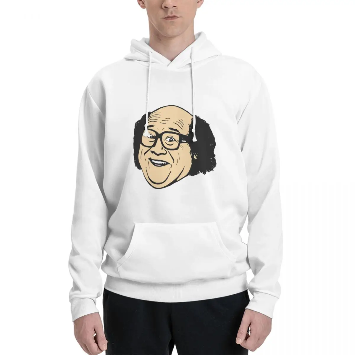 

Толстовка с капюшоном Danny Devito 2, пуловер в стиле Харадзюку, осень-зима, мужские и женские толстовки, топы с длинными рукавами