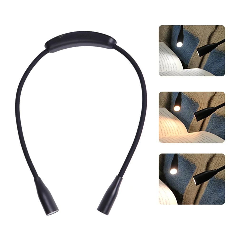 

Rechargeable LED Night Light Flexible Flashlight Adjustable Brightness Hands Free Perfect for Reading Knitting Camping Repairing