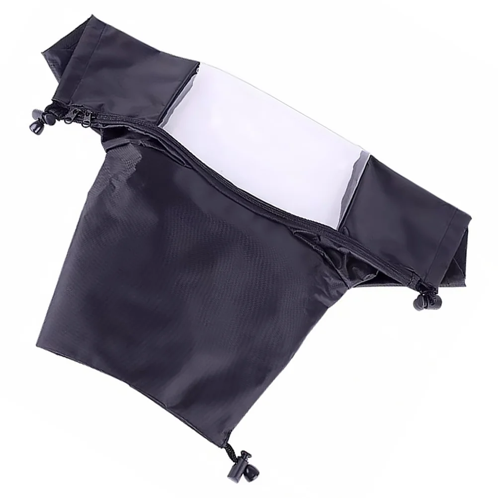 

Waterproof Raincoat Outdoor Camera Transparent Window Black Fiber Cover Video Protector Dust proof Outdoor Camera Dust Proof