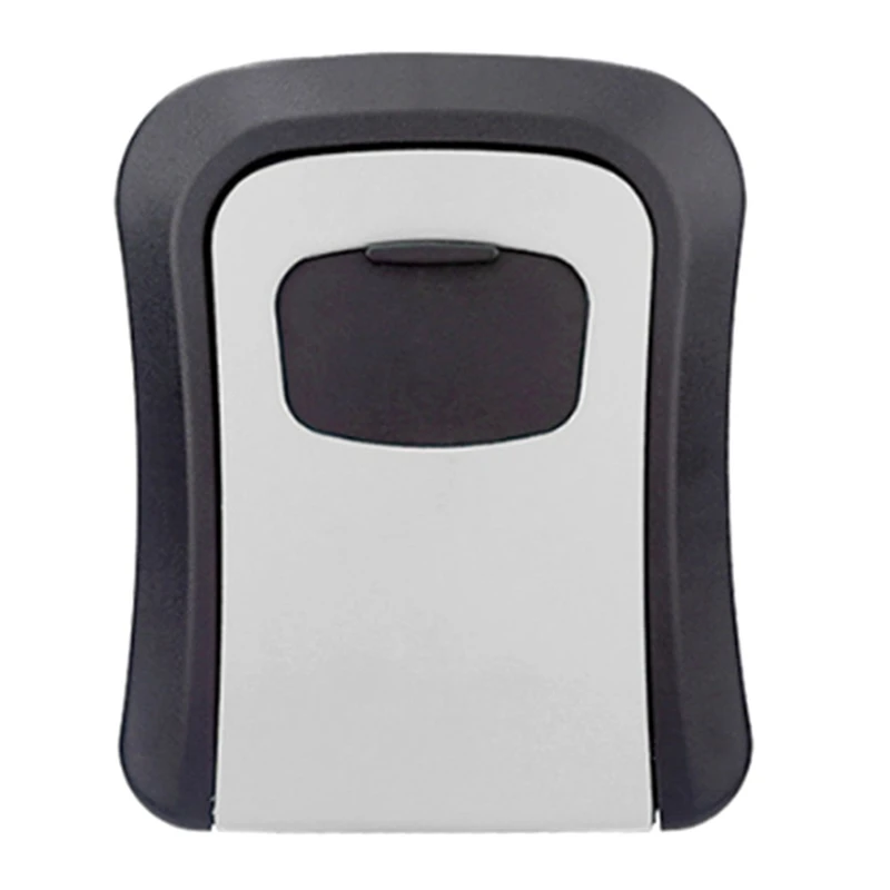 Wall Mount Key Lock Box 4 Digit Password Code Security Lock For Home Office Key Safe Secret Storage Box Organizer