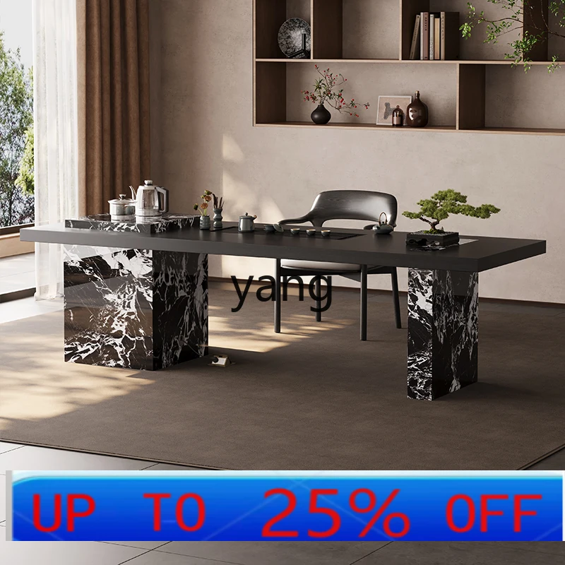 

LMM minimalist tea table and chair combination modern office integrated tea table advanced sense