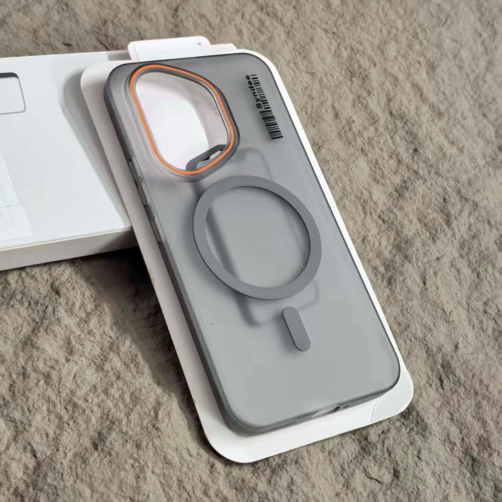 Huawei Honor 400 300 Ultra Magic 7 6 Pro Lite用ハードPCカバー、超薄型ハーフクリアバーコード付き、Magsafe対応マグネット式マットケース