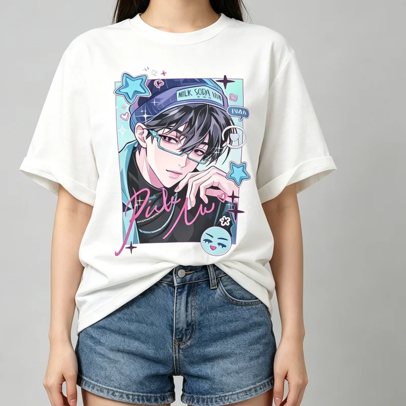 Mizi Sua Till Ivan Hyuna Luka T-Shirt Men Women Crewneck Pure Cotton T Shirts Alien Stage Short Sleeve Tees Plus Size Tops Y2k