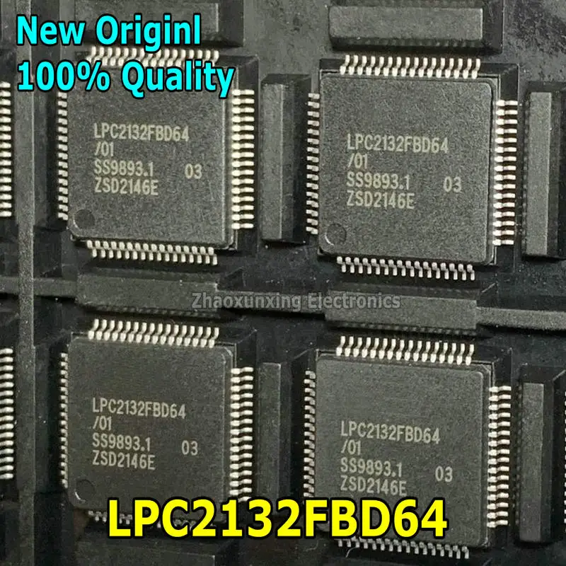 5~10PCS   New   LPC2132FBD64/01   LPC2132FBD64    LPC2132FBD    LPC2132    LQFP-64   Chipset