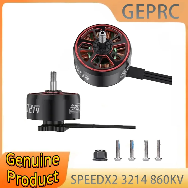 

GEPRC SPEEDX2 3214 860KV Motor 9-10 Inch Long Range FPV Drone 6S Brushless Motor FPV Multicopter Racing Drone DIY PART RC Parts