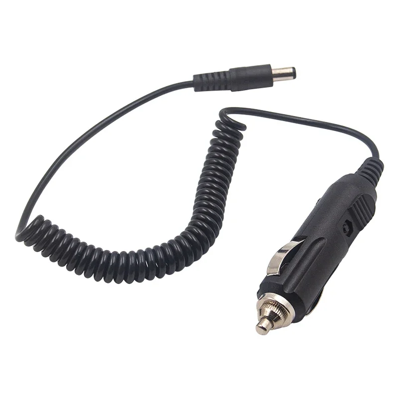 12V/24V Spring Cigarette Lighter Plug Power Suppy Cord Cable Connector for Charger Extension Cablev for Baofeng Walkie Talkie