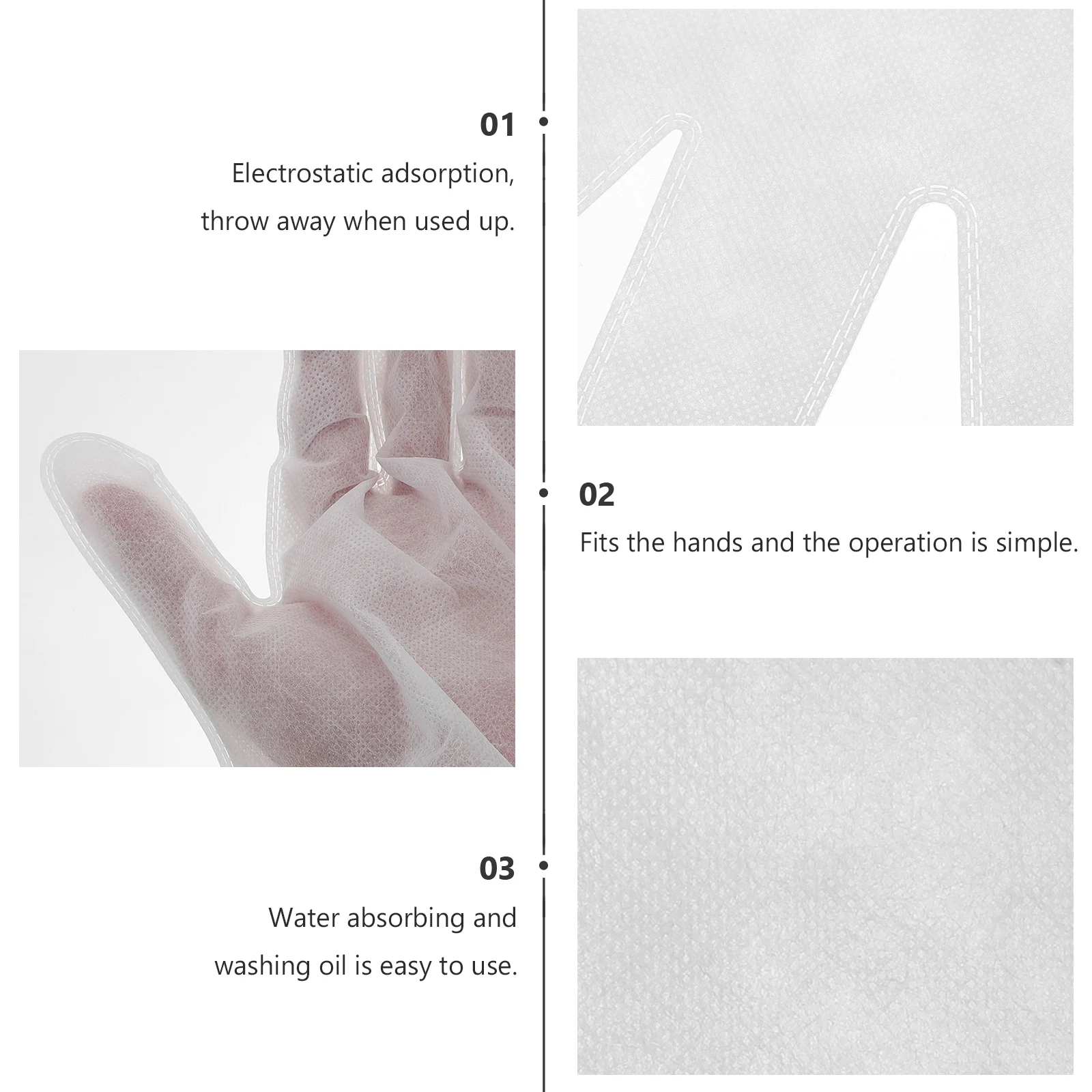 

1 set 1 Set Disposable Cleaning Non-Woven Fabric Dust Removal Electrostatic For Home Dusting Household Cleaning Tools