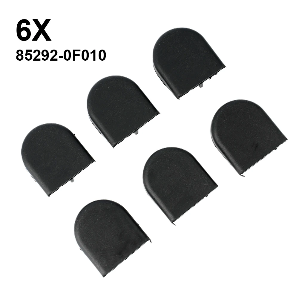 6x Wiper Head Cover Cap For Toyota For Verso For Auris Car Replacement Wiper Arm Head Nut Cover 31x28x9.3mm