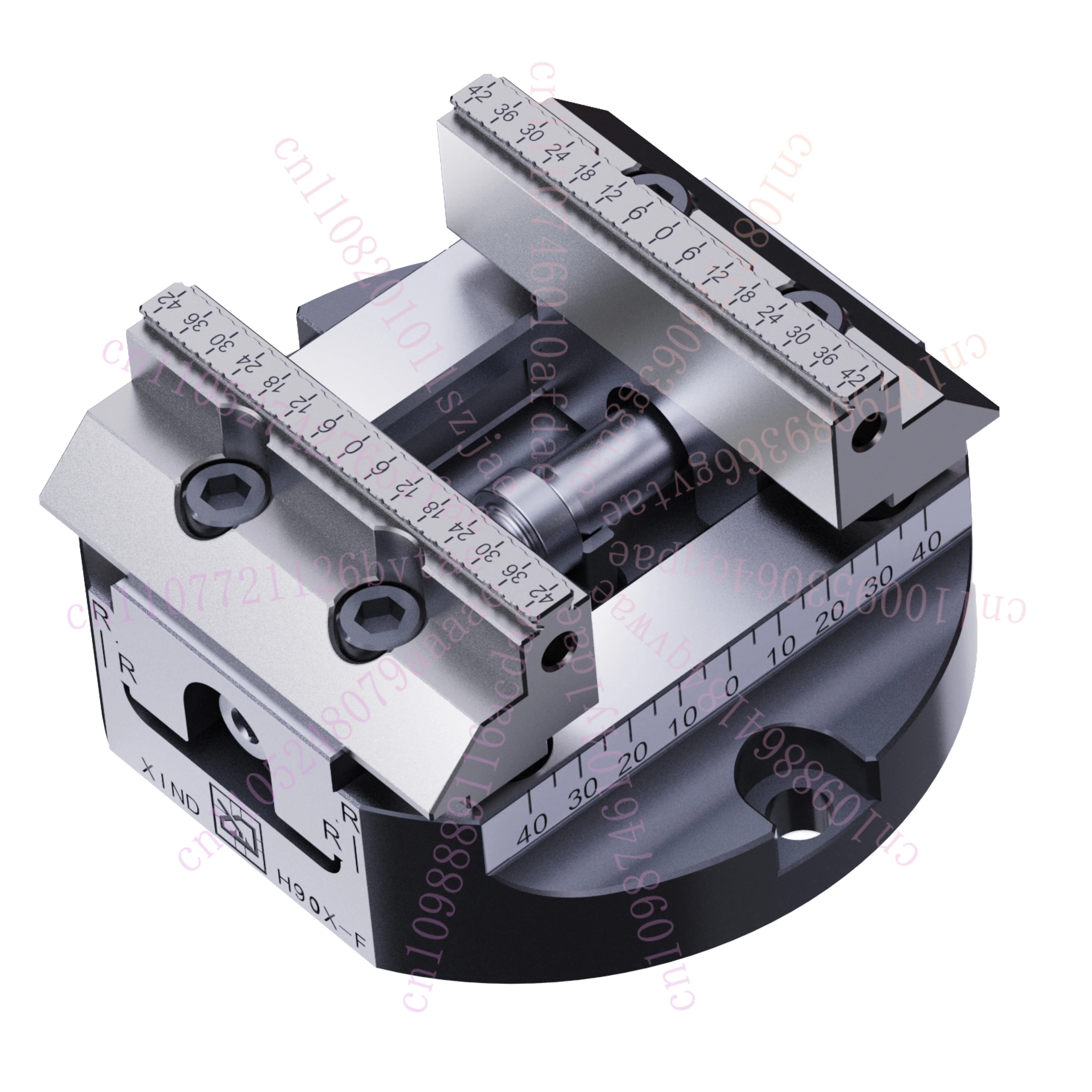

CNC Clamp Self Centering Vise Bench Hydraulic Soft Jaw Machine