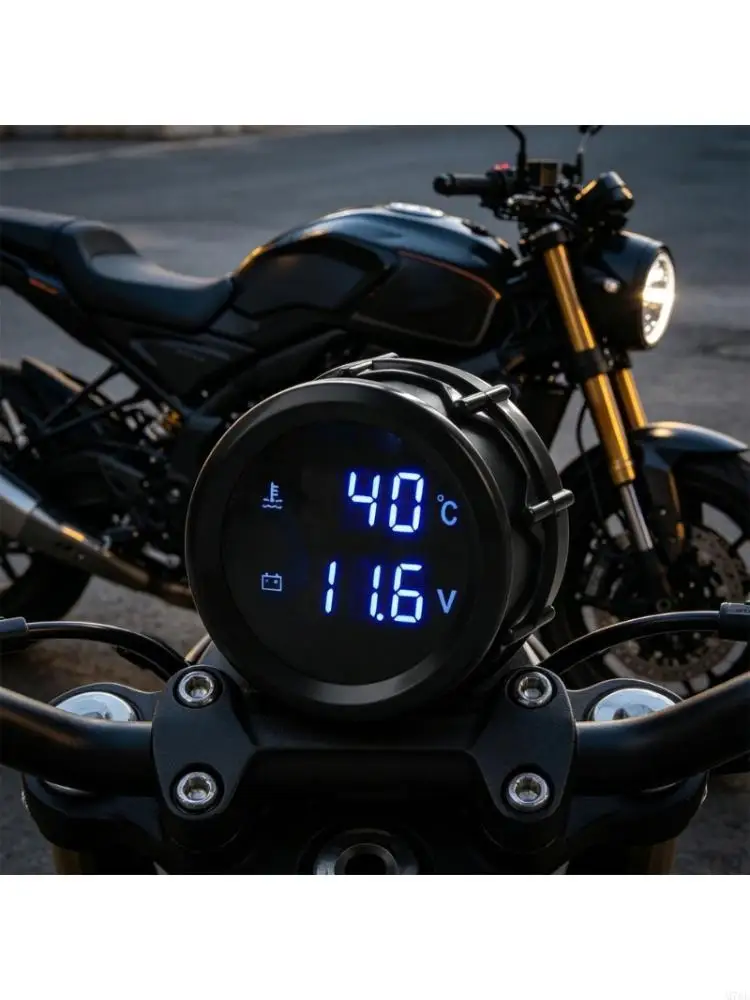 M76E Industrial Grade 2 Inch Car Water Temperature With Power Monitoring Feature