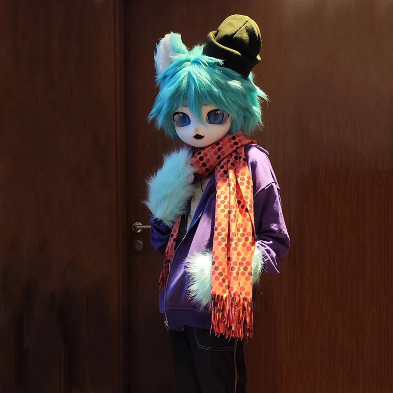 

Tsukimi Shin Hiyori Sou Cosplay scarf Accessories Halloween Tassel Scarves Women Soft Warm Shawls Wraps Fall Winter Shawl Wrap