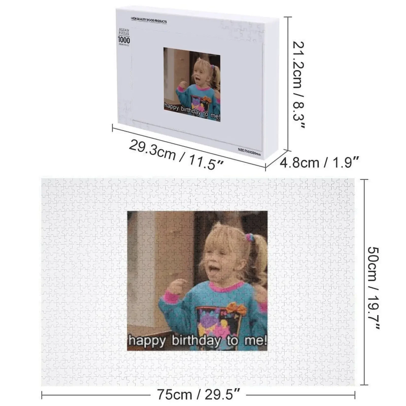Пазл на день рождения, индивидуальный детский подарок, Woodens для взрослых, деревянные коробки, персонализированные игрушки-головоломки