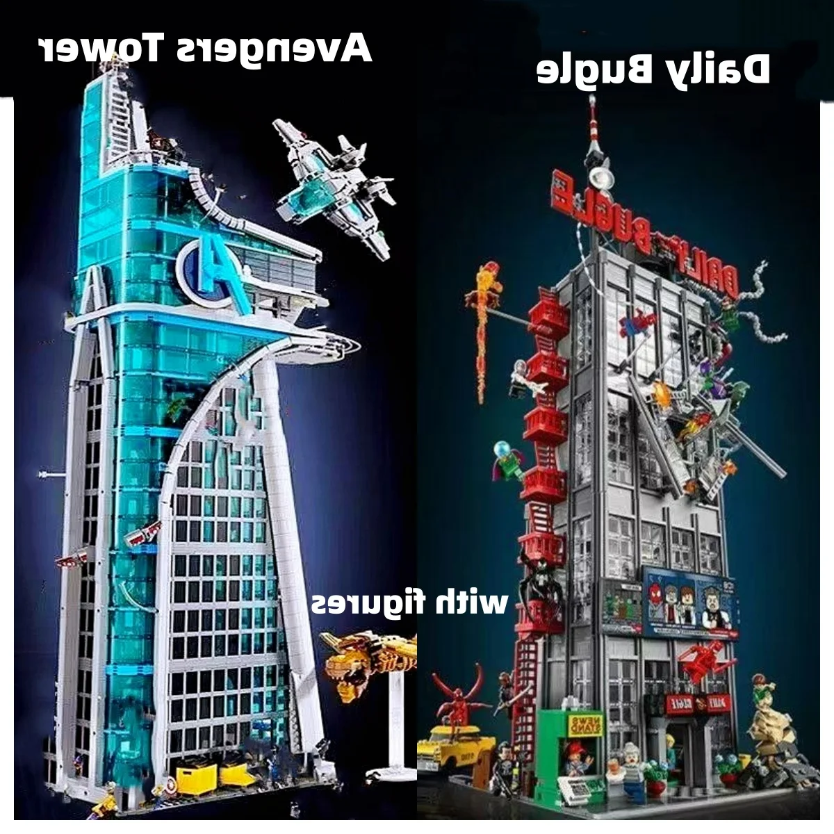 

2026 76178 New Tower The Bugle Building Of Daily Build Bricks Building Blocks Birthday Christmas Gifts For Children 76269