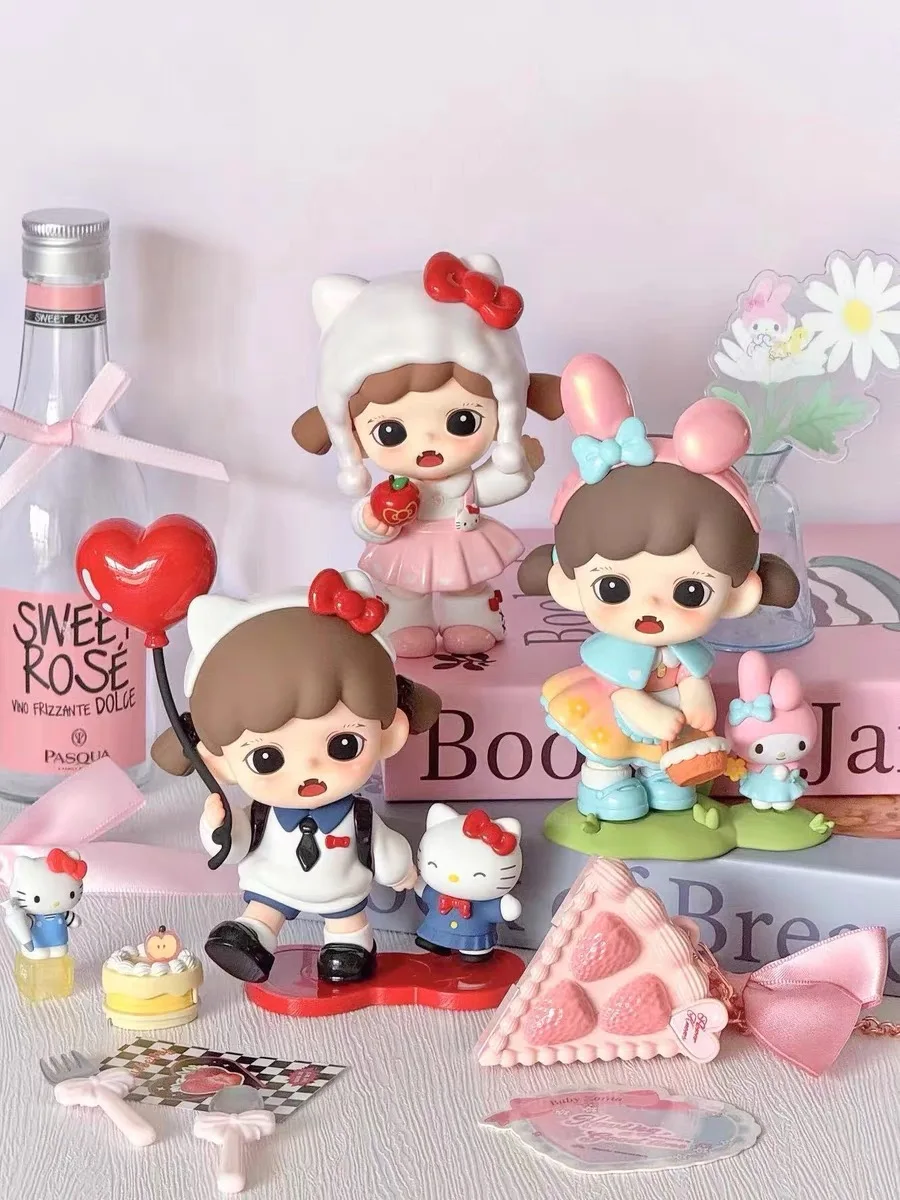 سانريو شخصية X طفل زورجا لها وقت جيد سلسلة لعبة مرحبا كيتي بلدي ميلودي Kawaii عروسة كارتون لعبة فتاة هدية