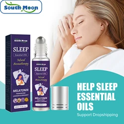 South Moon Essential Oil for Deep Sleep Soothing Mood Relieve Anxiety Improve Insomnia Relax Aromatherapy Lavender Sleep Aid Oil