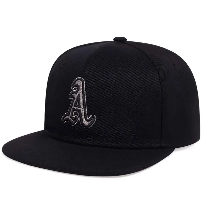 Unisex Gothic Alphabet Embroidery Hip-hop Hats Outdoor Adjustable Casual Baseball Caps Sunscreen Hat