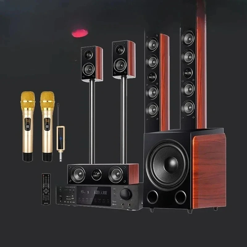 high quality F Living Room Wooden . Home Cinema o Floor Surround Combination Sound Column Box Set