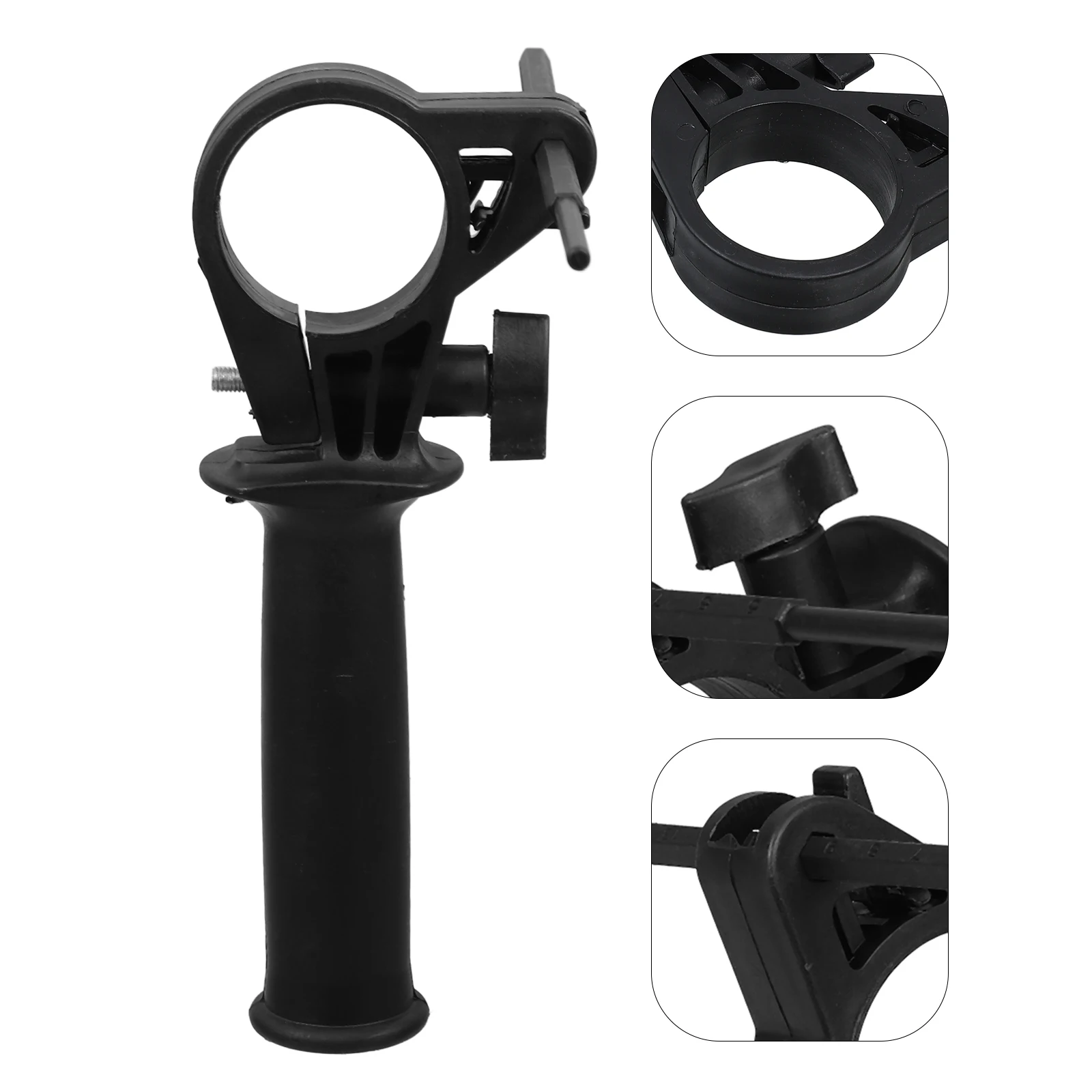 

Replaceable Electric Hammer Handle Grip Sturdy Non-Slip Ergonomic Design Drill Side Front Portable Daily Use Tool