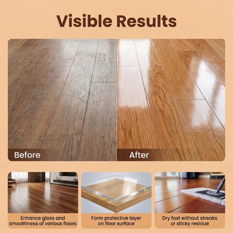 Floor Care Product Polishes And Protect Cleaner for Wood and Hard Floor Cleaning