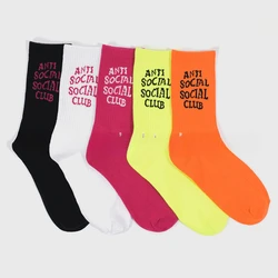 Undefeated Anti Social Social Club Socks Skate Board Hip Hop  Ankle Sock Women