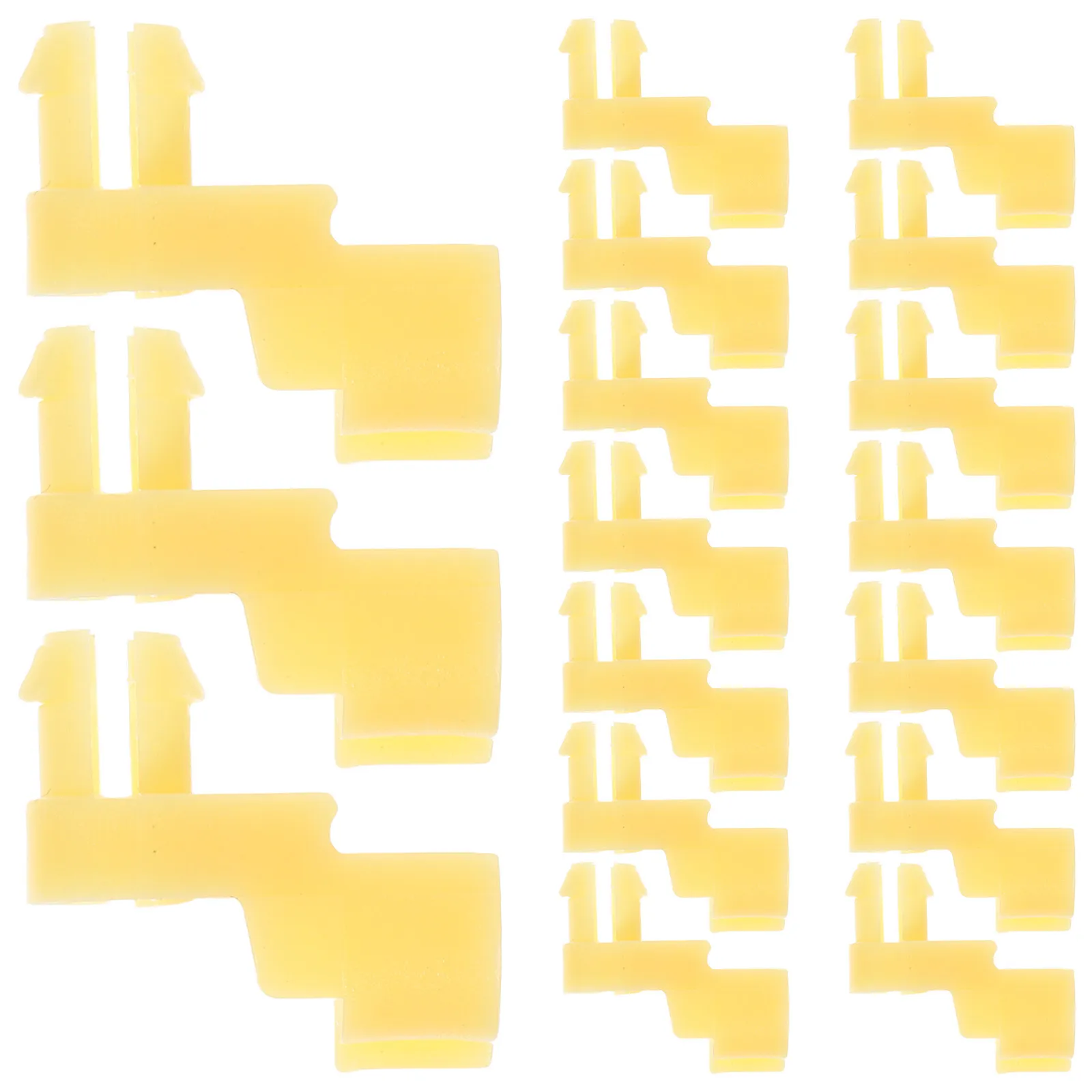 

150Pcs Car Door Lock Clips Left Tailgate Rod Replacement Fasteners Repair Handle Lock Retainer Drivers Passenger Side
