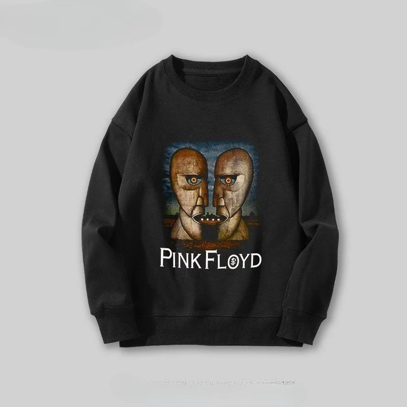 PINK FLOYD High Street Rock Band's Round-neck هوديي للرجال ملابس غير رسمية للخريف والشتاء #2