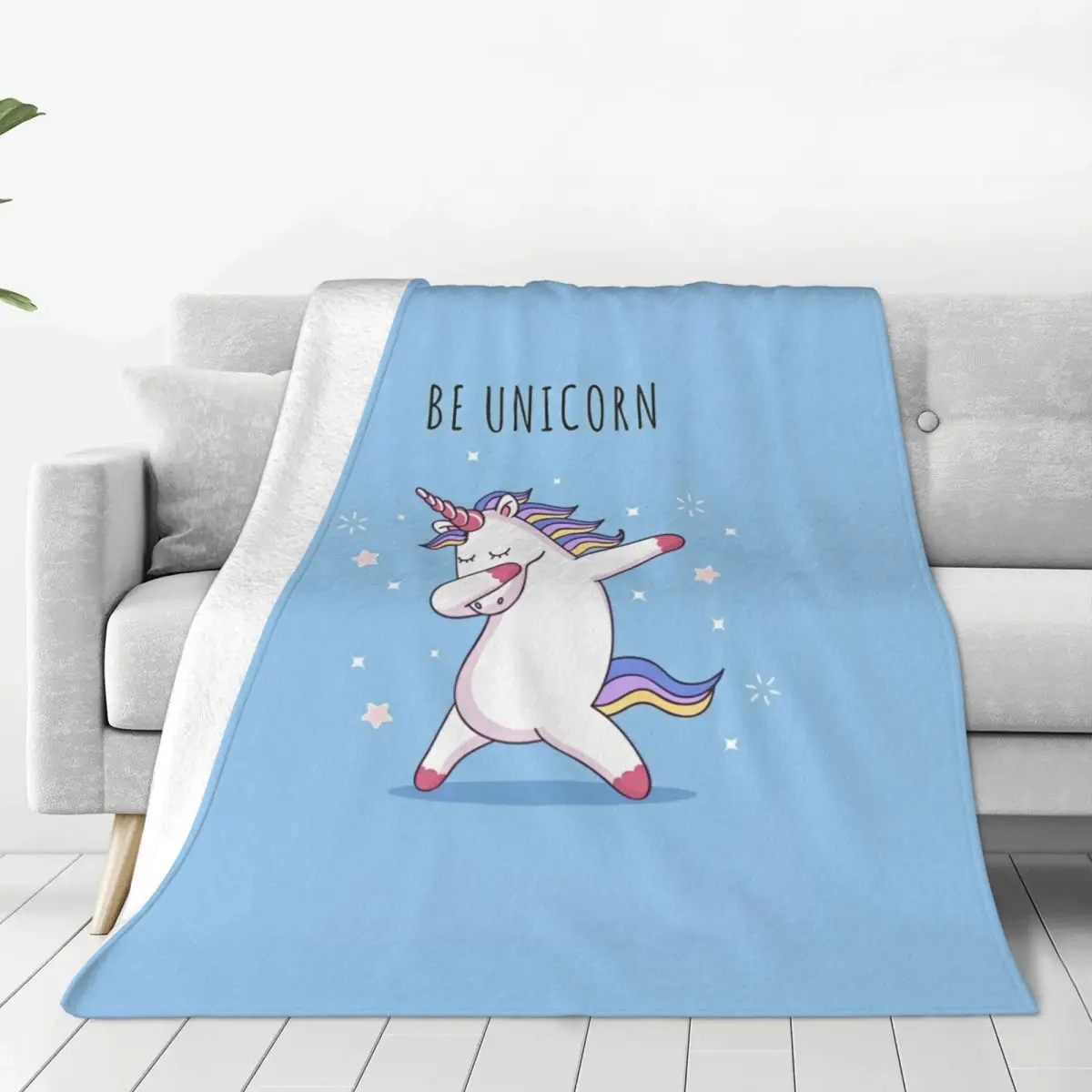 

Фланелевое Одеяло Be Unicorn, мультяшное винтажное одеяло для дивана, постельное белье, лаунж, 150*125 см, плюшевое тонкое одеяло