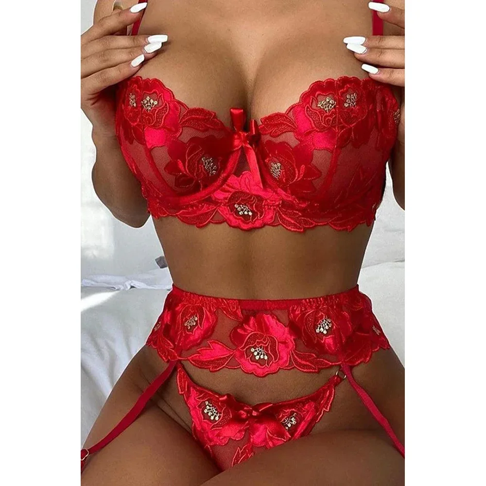 

Women Lace Babydoll Teddy Lingerie Sets