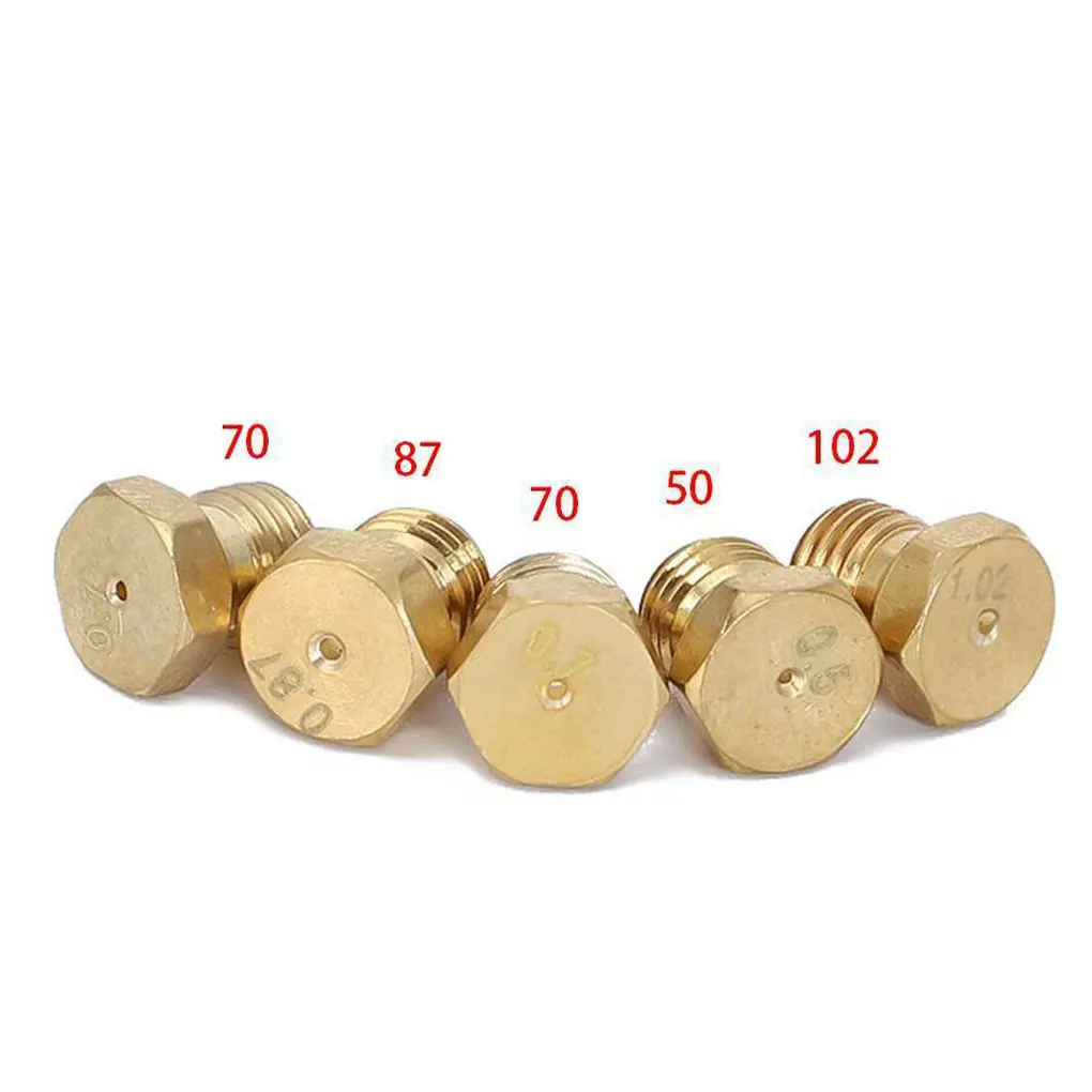 5x Gas Hob LPG Jets Nozzles Kit Jets - Propane G30 Butane G31 Carroll Kit Jets Nozzles Lpg Gas For Propane G30