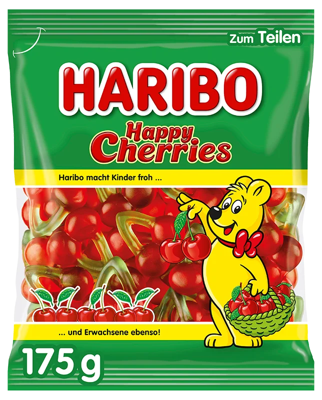 Żelki Happy Cherries 175g - Haribo