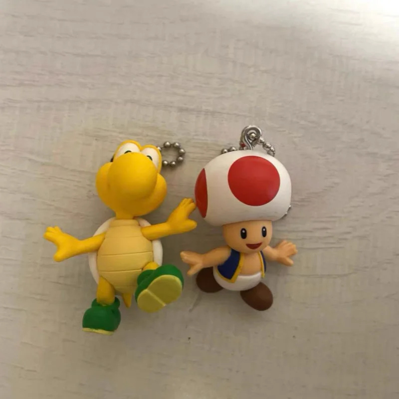 

Новый набор Super Mari Cuddly Gashapon Vol 2: фигурки Принцессы Пич, Йоши, Боузера, аниме-фигурки, брелок для сумки, креативная модель, подарок для фанатов